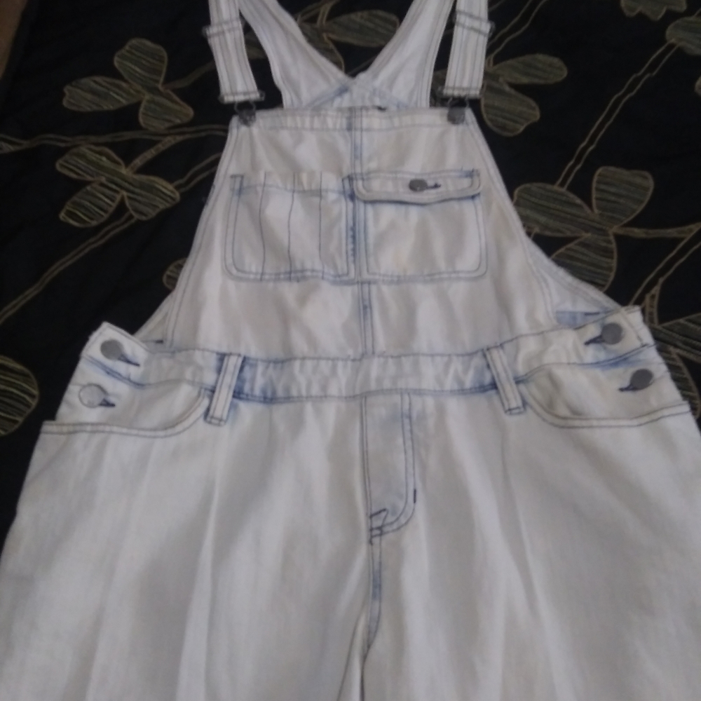 Jean Overall Shorts